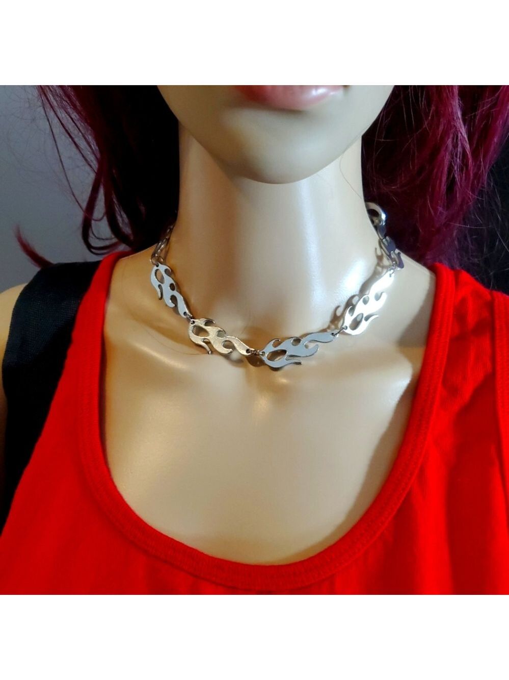 Flame Chain Necklace